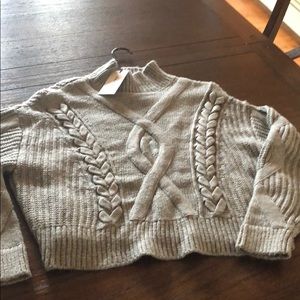 Brand New with tags gray sweater size small
